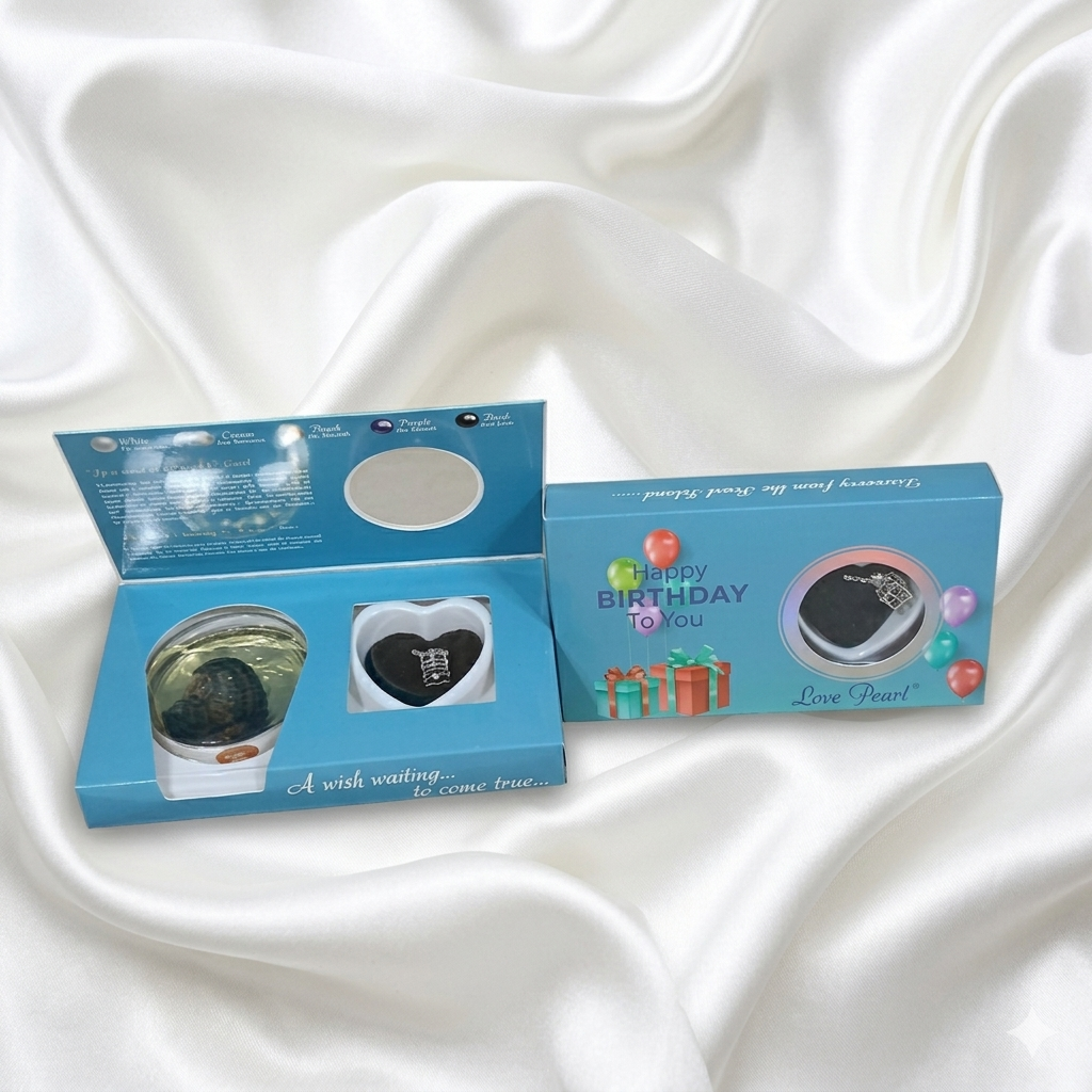 Love pearl box jewelry