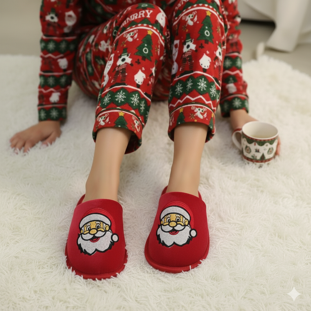 Santa claus slippers