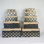 Gold polka black box (LG1001)